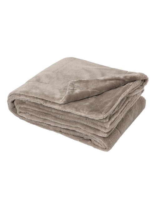 Manta polar de doble faz - Kiabi Manta polar de doble faz - Kiabi
