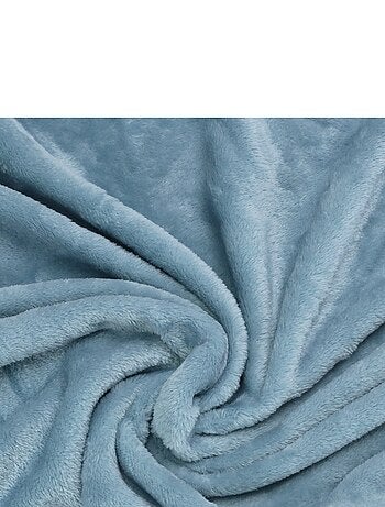 Manta polar de pelo largo