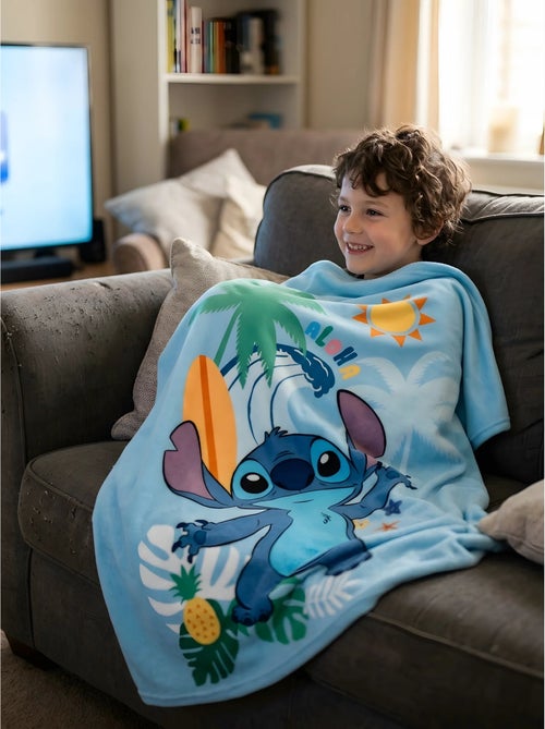 Manta polar infantil 100x150 cm stitch disney - Kiabi Manta polar infantil 100x150 cm stitch disney - Kiabi