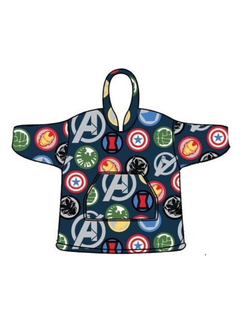 Manta polar infantil Avengers con mangas y capucha, talla única 7 a 14 años, MARVEL - Kiabi