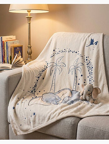 Manta Polar Infantil Dumbo Disney 110x150 cm