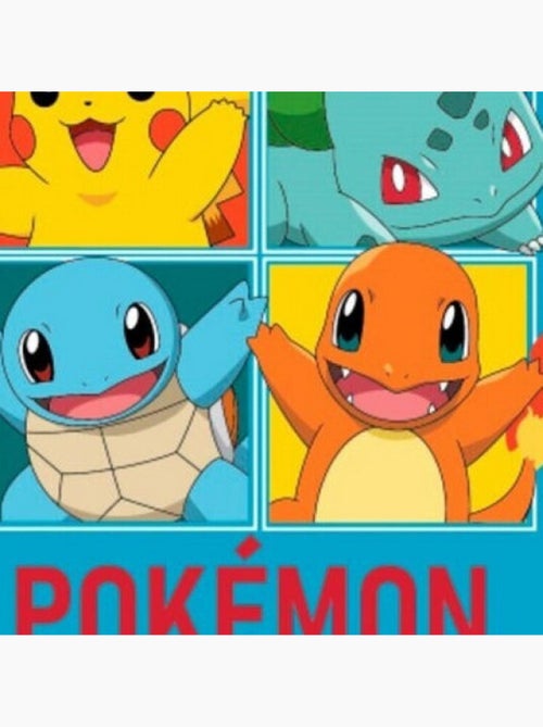 Manta Polar Infantil Starters Pikachu - Kiabi Manta Polar Infantil Starters Pikachu - Kiabi