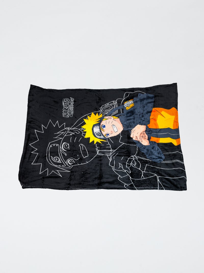 Manta polar 'Naruto' Negro - Kiabi