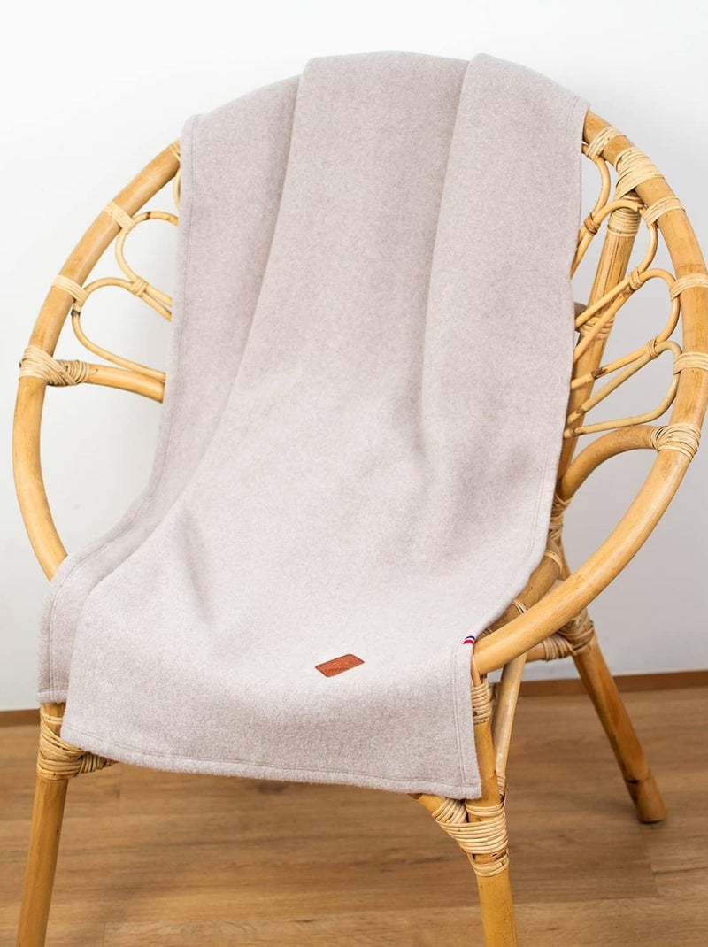 Manta polar ultra-suave de 100% algodón | SEVIRA KIDS Beige - Kiabi