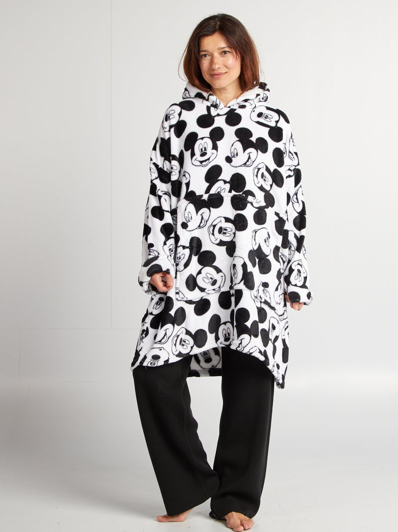 Manta poncho 'Mickey' NEGRO - Kiabi