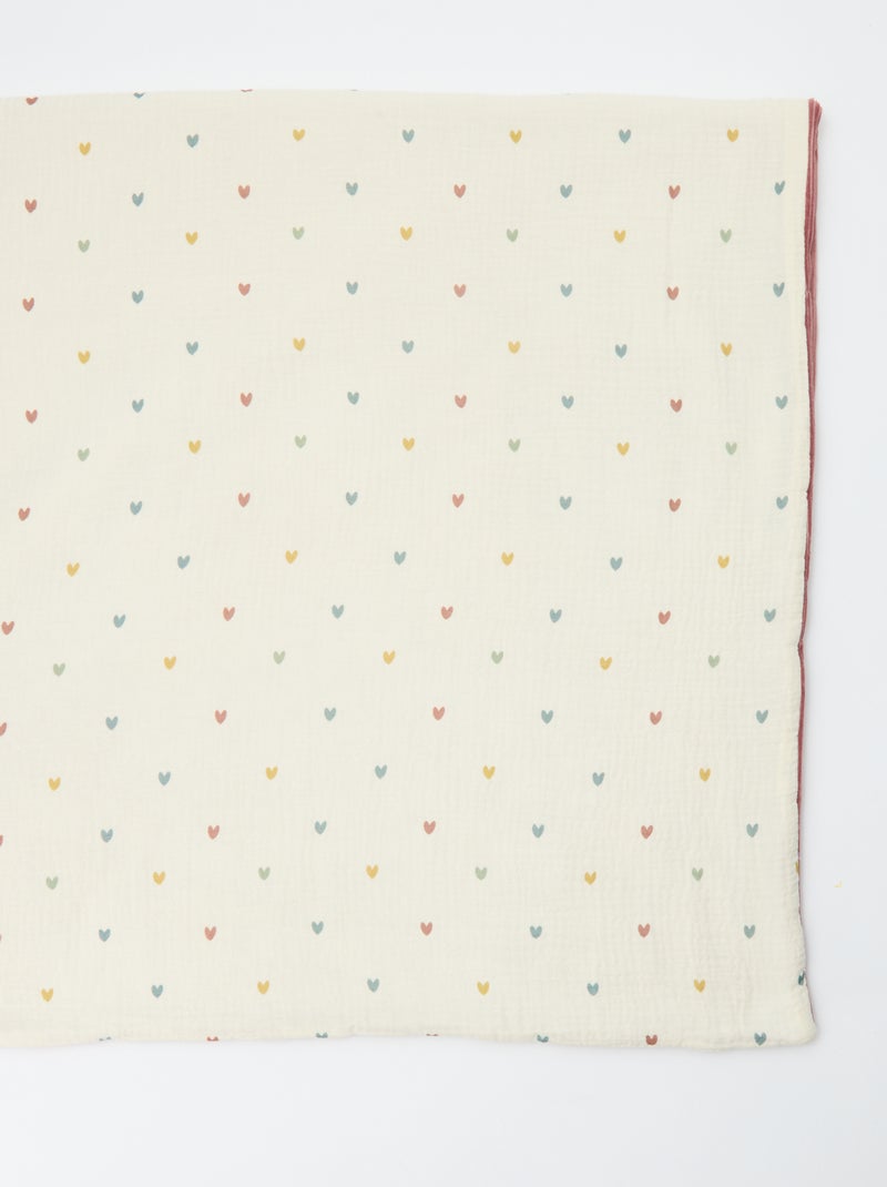 Manta reversible - Kiabi Home Beige - Kiabi