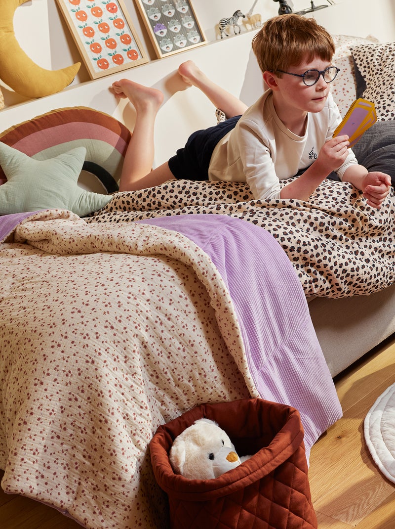 Manta reversible - Kiabi Home ROSA - Kiabi