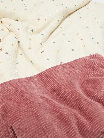Manta reversible 110 x 150 cm - Kiabi Home
