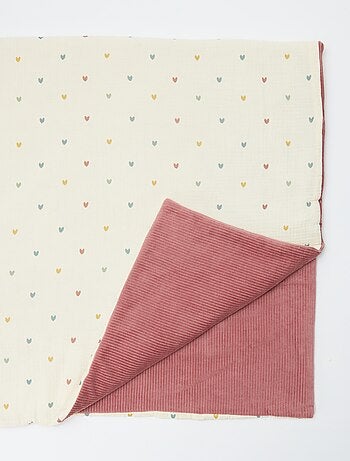 Manta reversible 110 x 150 cm - Kiabi Home