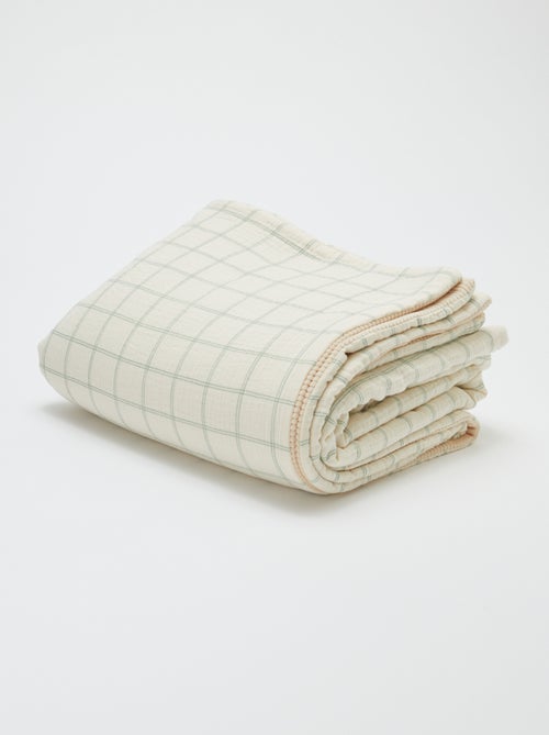 Manta reversible 110 x 150 cm - Kiabi Home - Kiabi Manta reversible 110 x 150 cm - Kiabi Home - Kiabi