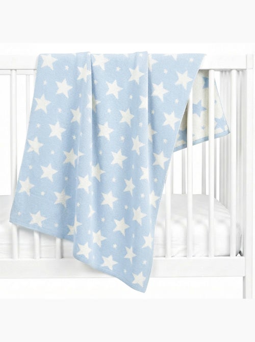 Manta reversible de algodón orgánico gots, estrellas - SEVIRA KIDS - Kiabi