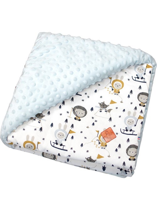 Manta reversible de minky, eskimo | SEVIRA KIDS - Kiabi