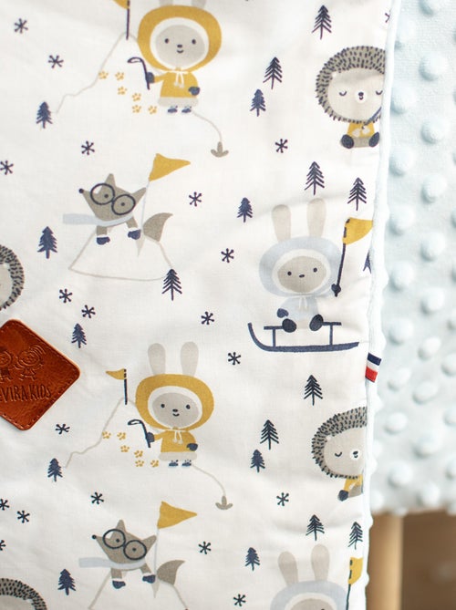 Manta reversible de minky, eskimo | SEVIRA KIDS - Kiabi