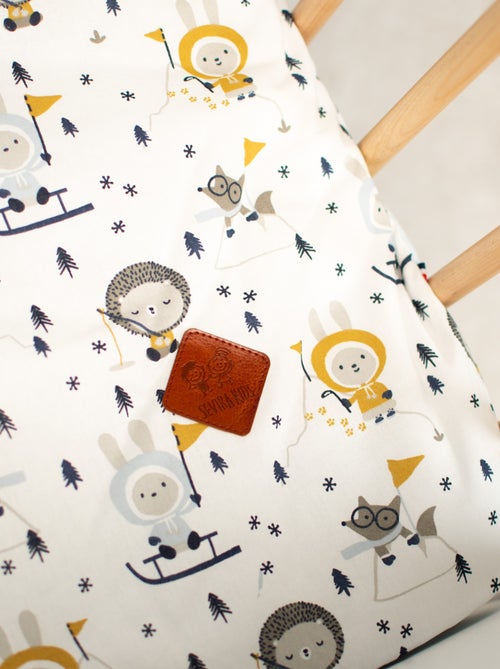 Manta reversible de minky, eskimo | SEVIRA KIDS - Kiabi
