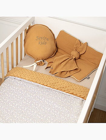 Manta reversible de minky, lior | SEVIRA KIDS