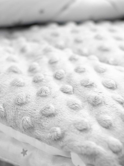 Manta reversible de minky para bebé y niño, extra suave - SEVIRA KIDS - Kiabi