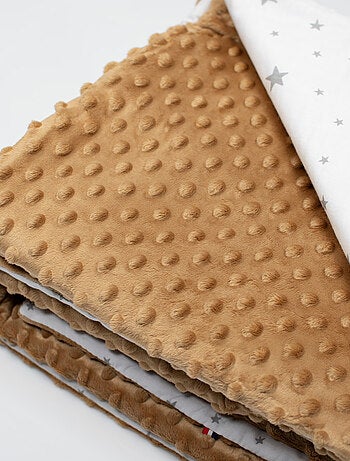 Manta reversible de minky para bebé y niño, extra suave - SEVIRA KIDS