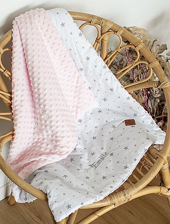 Manta reversible de minky para bebé y niño, extra suave - SEVIRA KIDS