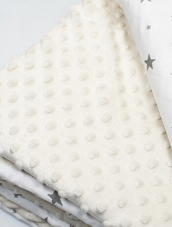 Manta reversible de minky para bebé y niño, extra suave | SEVIRA KIDS