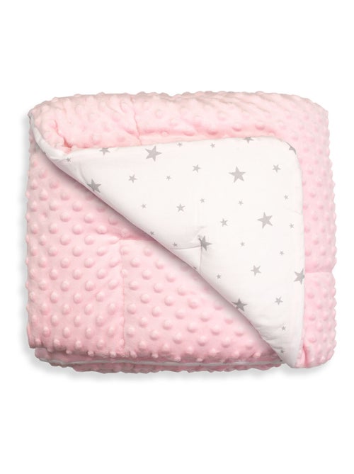 Manta reversible de minky para bebé y niño, extra suave | SEVIRA KIDS - Kiabi