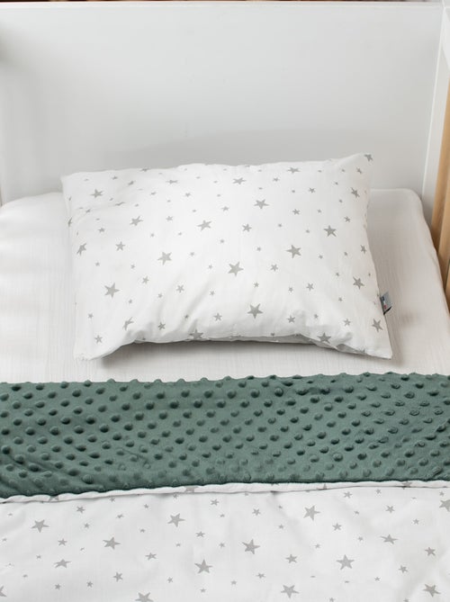 Manta reversible de minky para bebé y niño, extra suave | SEVIRA KIDS - Kiabi