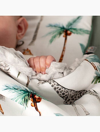 Manta reversible de minky, safari | SEVIRA KIDS