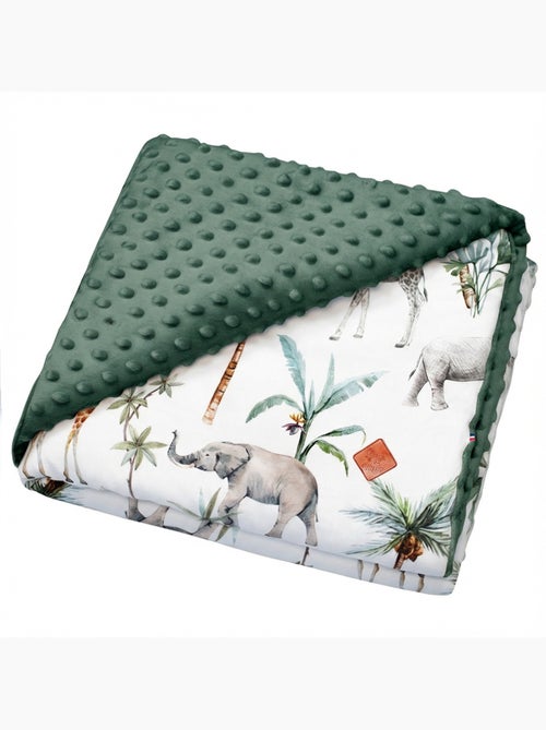 Manta reversible de minky, safari | SEVIRA KIDS - Kiabi