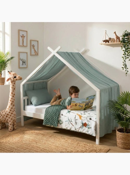 Manta reversible de minky, safari | SEVIRA KIDS - Kiabi