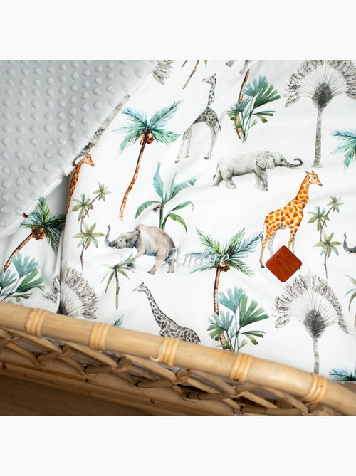 Manta reversible de minky, safari | SEVIRA KIDS - Kiabi