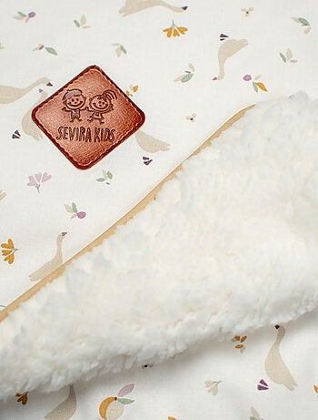 Manta reversible de sherpa, sidonia | SEVIRA KIDS