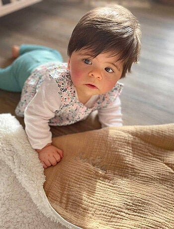 Manta reversible de sherpa, sidonia | SEVIRA KIDS