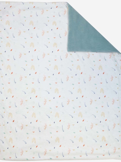 Manta reversible Escondite en el bosque - Kiabi