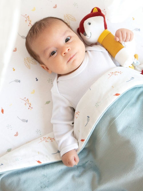 Manta reversible Escondite en el bosque - Kiabi