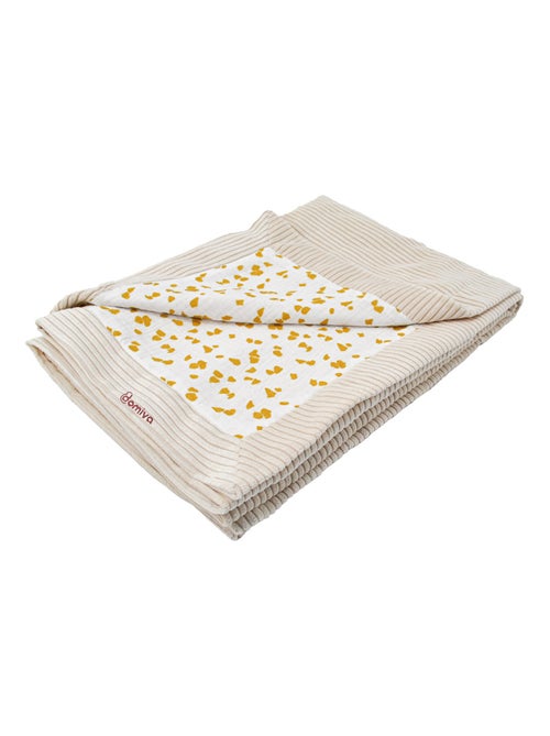 Manta reversible espíritu safari para bebé - Kiabi Manta reversible espíritu safari para bebé - Kiabi