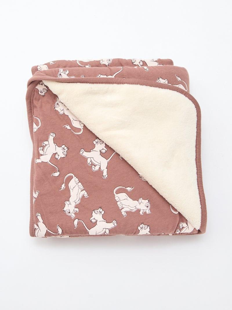 Manta 'Simba' 'Disney' Marron - Kiabi