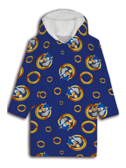 Manta Sonic con mangas y capucha, talla única (S a L) — ANILLOS - Kiabi Manta Sonic con mangas y capucha, talla única (S a L) — ANILLOS - Kiabi