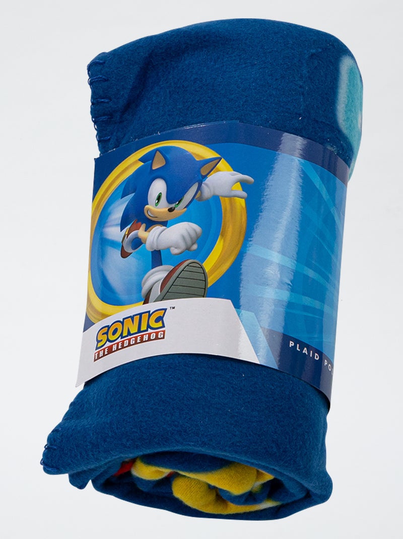 Manta "Sonic" polar Azul - Kiabi