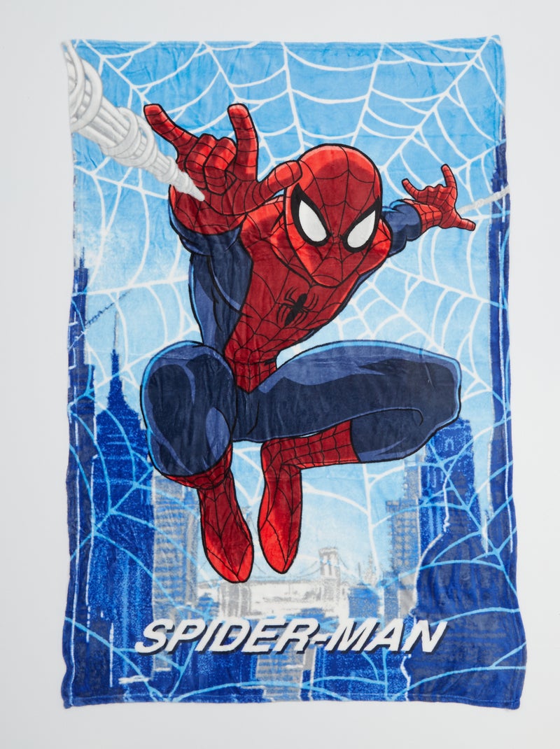 Manta 'Spiderman' AZUL - Kiabi