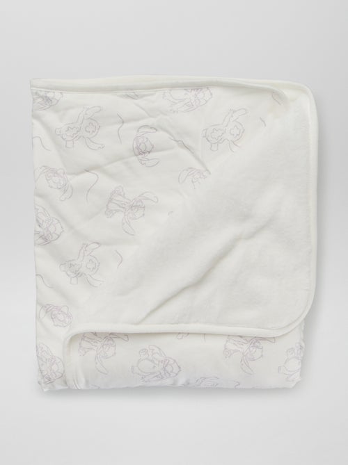 Manta 'Stitch' de punto - Kiabi