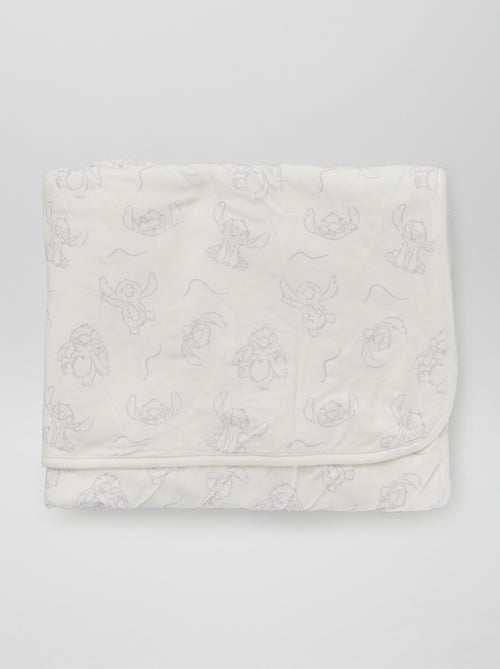 Manta 'Stitch' de punto - Kiabi