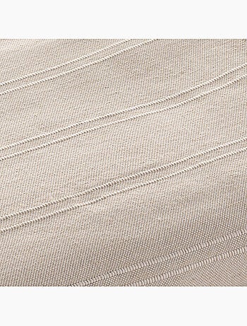 Manta tipo Plaid, tejido texturizado de hilo tintado, con borde rematado - Gamusi