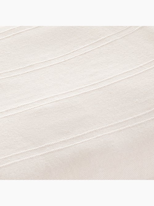 Manta tipo Plaid, tejido texturizado de hilo tintado, con borde rematado - Gamusi - Kiabi Manta tipo Plaid, tejido texturizado de hilo tintado, con borde rematado - Gamusi - Kiabi