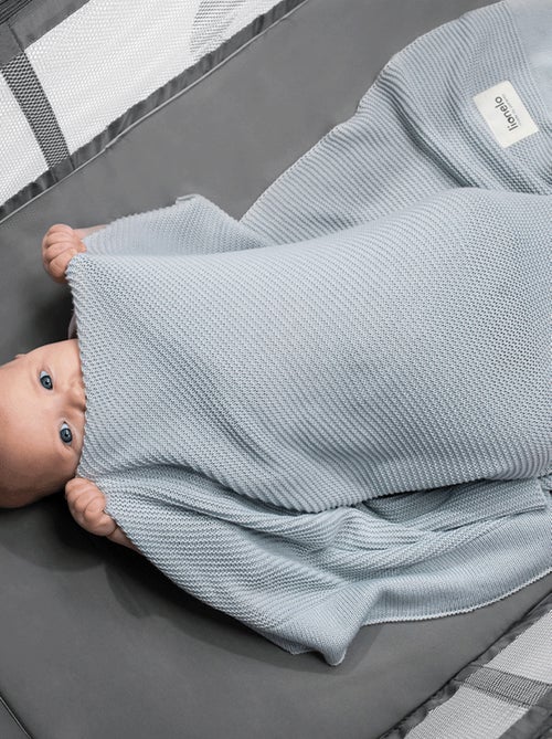 Manta y arrullo de bambú natural para bebé LIONELO - Kiabi