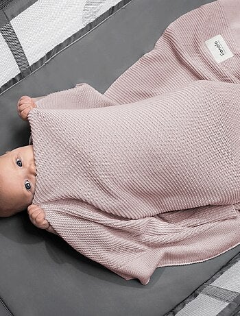 Manta y arrullo de bambú natural para bebé LIONELO