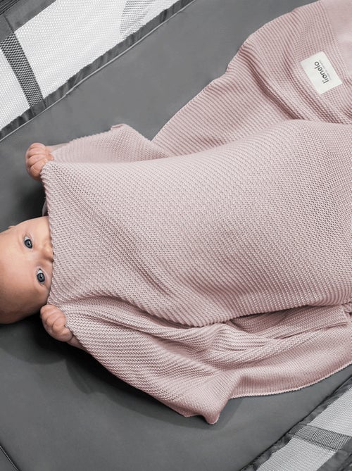 Manta y arrullo de bambú natural para bebé LIONELO - Kiabi