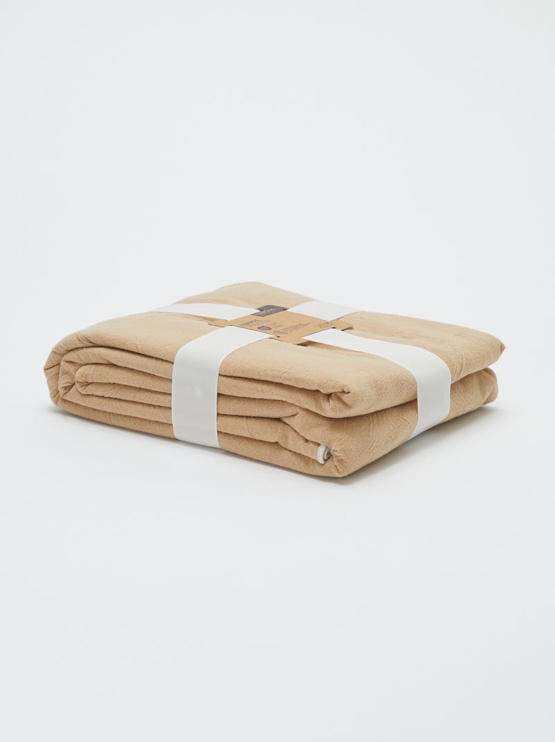Mantel  - 150 x 150 cm - Kiabi Home BEIGE - Kiabi