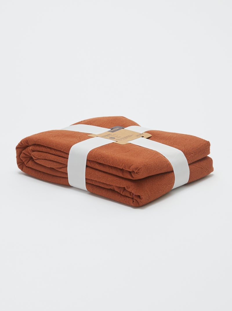 Mantel  - 150 x 150 cm - Kiabi Home NARANJA - Kiabi