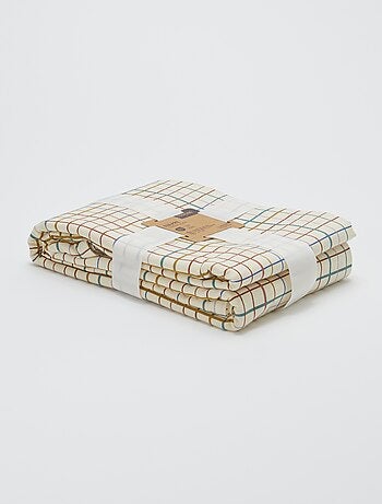 Mantel a cuadros 150 x 300 - Kiabi Home