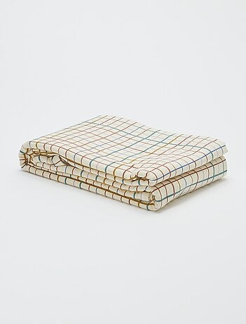 Mantel a cuadros 150 x 300 - Kiabi Home