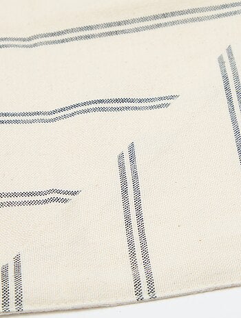 Mantel a rayas de algodón (150x250 cm) - Kiabi Home